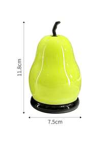 1pc New Apple & Pear Toothpick Holder, Customizable Logo & Text, High-Quality Cotton Swab Storage Box, Cute & Creative Toothpick Dispenser - Multicolor - View 3