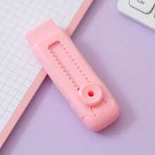 Debris-Free Retractable Locking Pencil Eraser - Student Stationery - Multicolor - View 4