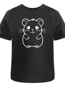 Hamster' Cotton T Shirt Ta042934 - 款式4 - 查看 1