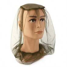 FIAN Tbest Head Nets Outdoor CAM Fishing Mosquito Insect Bug Mesh Head Net Face Protector - Verde - Ver 7