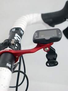 ZRACE Front Mounted Bicycle Computer & Camera Bracket, Compatible With Garmin, Bryton, GoPro, Wahoo And IGPSPORT Bicycle Computers And Cameras - Black - View 4