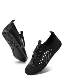 男女通用水鞋,男士徒步鞋,橡胶鞋底,柔软防滑弹性网面鞋面,速干赤足水袜,适合户外、沙滩、游泳、冲浪、潜水、室内瑜伽、健身、跑步等活动。 - 彩色 - 查看 20