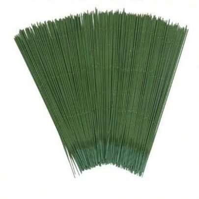 20 st/50 st/100 st flexibla järntrådsstänger, för klätterstöd för växter, justerbart trädgårdsspaljé, inlindningsbart och formbart, växtstöd, mångsidiga blomsterstjälkar, konstgjorda blomsterstjälkar, superhållbara, lätta att böja, olika former, gör-det-själv-bukettdekor, trädgårdsredskapstillbehör, alla hjärtans dag-dekor, nyår och bröllop, juldekoration