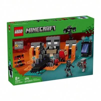  LEGO 21590 Juego de construcción de la batalla contra el Wither, regalo de cumpleaños para niños