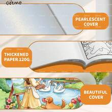 1 Women's Day Themed Coloring Book: Illustrated Girls, Colorful Series, Independent Women's Leisure Time, Home Diaries, Relaxing Coloring, 24 Pages Of Thick Paper, Suitable Women's Day Gift, New Year Gift, A Perfect Gift For Women, Room Decoration, Back-To-School Stationery. - Multicolor - View 4