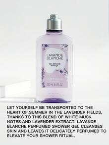 L'Occitane 薰衣草沐浴露/樱花香氛沐浴露/清爽柠檬草沐浴露/柠檬草沐浴露/樱花柔滑泡沫沐浴露/桂花沐浴露 - 250ml-白色薰衣草香氛沐浴 - 查看 4