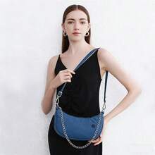Women Shoulder Bags - Blue - View 3