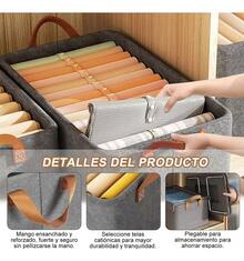 TendenciaCanastas Organizadora Caja De Almacenamiento Con Tapa 6pzs Gris OscuroCalidad premium - 1 - Ver 4