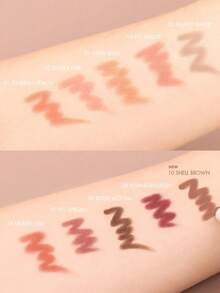 Rom&nd Romand LIP MATE PENCIL 08 BITTER MOCHA, Feather-Like Smooth Edge, Lightweight Breathable Technology, Lip Contour Blending, Warm Nude Almond, Cool Gray Rose, Caramel Chestnut, Portable Lip Shaping Set, Creates Effortless Lip Makeup, Korean Cosmetics, 0.5g/0.02oz - 08 MOCHA ĐẮNG - Xem 3