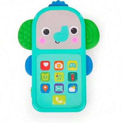 Bright Starts Monkeys Llaves Musicales es un Juguete Electrónico Bebé, Mono con Llaves y Divertidos Sonidos de Coche, Multisensorial para Mayores de 6 Meses,37294816