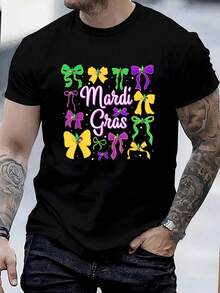 100% Cotton New Orleans Women Kids T-Shirt Men's Summer Vacation Soft Tee Relaxed Fit Classic Comfort Tops Printing Shirt - Black - View 1