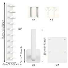 swff2PCS organizador de gorrasPerchero para Sombreros para Pared con 4 Piezas Ganchos para Gorras en L organizador de gorras para pared Perchero para Montaje en Pared Dormitorio y Armario blancodds