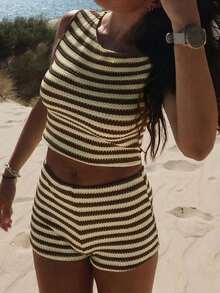 优雅无袖不对称领口褶皱露背长款派对礼服，适合女性 - 彩色 - 查看 3