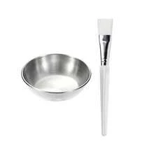 2/3/6/12/18pcs Beauty Therapist Supplies, Facial Care Spa Set - Mixing Bowls, Fan Brushes, Flat Head Masks Makeup Tools, Portable Travel Facial Care Kits, Available In Gold, Silver, Rose Gold - Multicolor - View 28