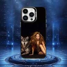 Funda de Teléfono Linda Singer S- para 17,16,15,14,13,12,11,Pro,MAX Cubierta Negra Mate a Prueba de Golpes - Z6 - Ver 10