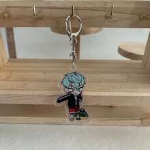 Heiße Anime Alien Stufe 6cm 1 Stück Acryl Schlüsselanhänger Mizi Sua Till Ivan Luka transparente Textur Anhänger Tasche Anhänger Fan Sammlung, es gibt Schutzfolien auf der Vorder- und Rückseite - Verschiedenfarbig - Übersicht 11