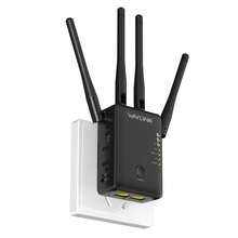 WiFi信号扩展器，1200Mbps信号增强器/中继器，覆盖范围高达1500平方英尺，适用于游戏、房间装饰、办公用品，WiFi信号扩展器/增强器，网络增强器，远距离WiFi扩展器，快速设置（中等难度） - 英規插(220-240V) - 查看 10