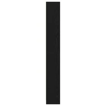 Larryhot Libreria Rovere Nero 40x24x176 cm in Legno Multistrato, Facile da assemblare, dall'estetica elegante e raffinata, pratica per riporre gli oggetti, la scelta ideale per l'organizzazione e la decorazione domestica - Castano - Visualizzare 5