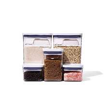 OXO Good Grips 8-Piece Baking Entials POP Storage Container Set - Thông thoáng - Xem 1