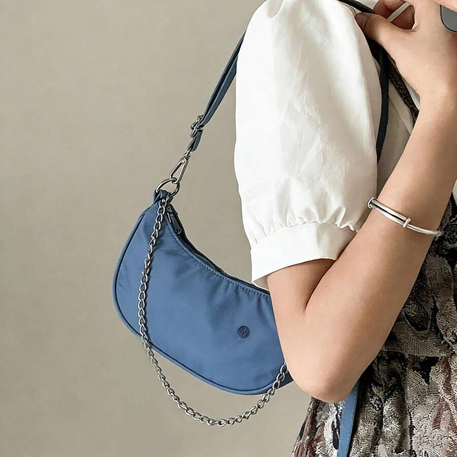Women Shoulder Bags - Blue - View 1