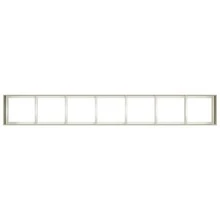 Planter White 280x40x40 Cm Cold-Rolled Steel - أبيض - مشاهدة 6