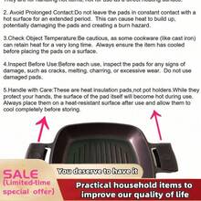 2pcs Silicone Pot Handle Cover, Heat Resistant Non-Slip Kitchen Cooking Outdoor Camping BBQ Household Cooking, For Women & Men (Black And Red) - Black - View 4