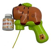TendenciaPistola Lanza Burbujas Capibara Luz Y Sonido Bote De Burbuja VerdeCalidad premium - 1 - Ver 5