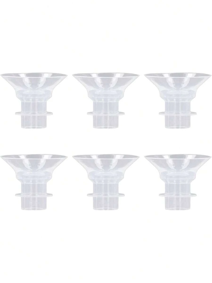 6 Piezas de Inserciones de Brida, Kit de Inserción de Brida de Extractor de Leche Portátil de Silicona de 13/15/17/19/21 mm para la Mayoría de Las Bombas de 24 mm, Elementos (21MM),37430096 - Azul Marino - Ver 1