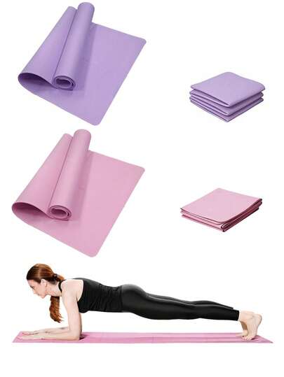 מזרן יוגה EVA, מזרן כושר מתקפל נייד מתאים לכושר, יוגה, התעמלות, פילאטיס וספורט אחר