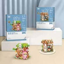 Adult Building Block Sets - Baby Pink - View 7