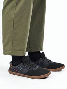 Oiaano Barfußschuhe mit breiter Zehenbox, unisex schwarz, minimalistische Walkingschuhe, nullabsatz, atmungsaktiv und bequem für Outdoor-Laufen - Schwarz - Übersicht 5