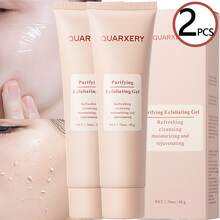Gel Exfoliante Facial ,Exfoliante Corporal,Limpiador Facial Exfoliante Para Todo Tipo De Piel Para Eliminar La Suciedad Y La Grasa - Rosa - Ver 2