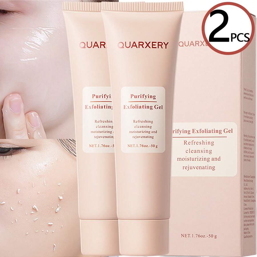 Gel Exfoliante Facial ,Exfoliante Corporal,Limpiador Facial Exfoliante Para Todo Tipo De Piel Para Eliminar La Suciedad Y La Grasa