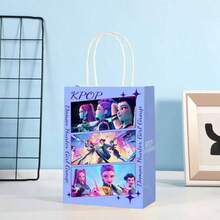 Mattel 4pcs Witch Hunting Themed Gift Bags, Holiday Party Favor Bags, Birthday Gift Wrapping Bags - Multicolor - View 4