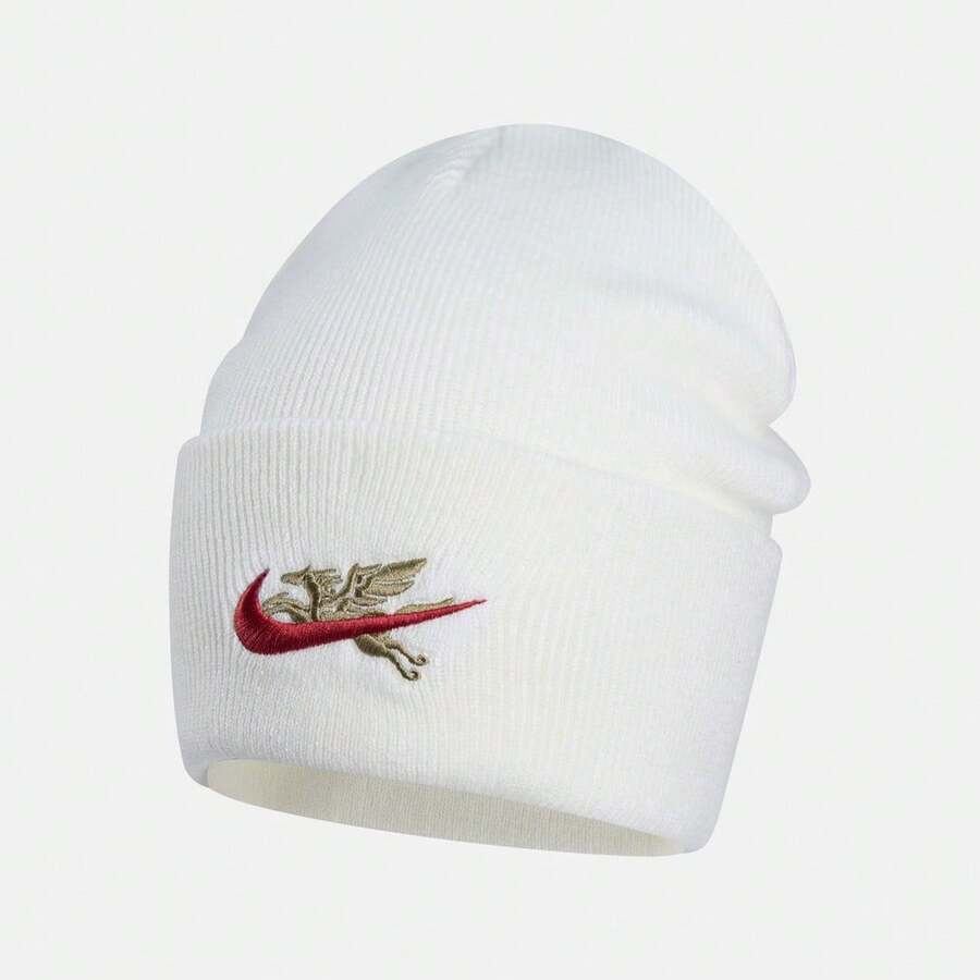 Nike Gorro de punto unisex PEAK BEANIE TC SWSH CNY IQ0982-133 - Blanco - Ver 1