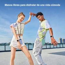 2 Piezas Cordón para Teléfono Universal Ajustable,Correa para Celular Universal,Cordon para el Telefono Nylon - Antipérdidas con Cierre Rápido/Mosquetón-Práctico para Viajes,37423532 - Verde - Ver 2