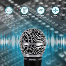 A High-Quality Handheld Wired Microphone With A Heart-Shaped Pickup Pattern, Providing Clear Sound Pickup, Is Perfect For Speeches. - Black - View 3