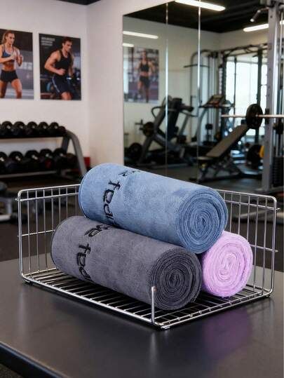 1 pieza Toalla deportiva de secado rápido de 40*80cm - Toalla de gimnasio ligera - Toalla de club - Suave y absorbente para hombres y mujeres - Ideal para gimnasio, entrenamiento, correr, yoga y actividades al aire libre - Adecuada para uso en el hogar y al aire libre - Regalo perfecto para cualquier ocasión - Toalla de fitness interior, Esterilla de equipo de fitness