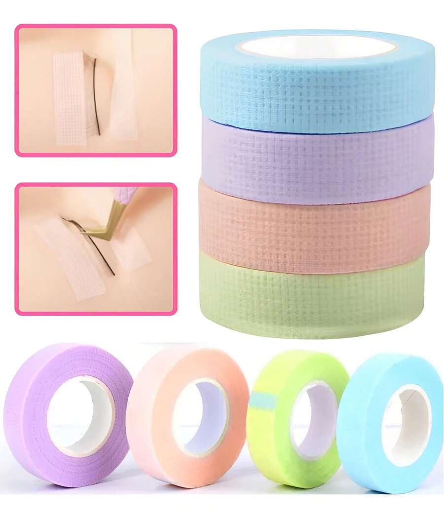 Tendencia10 Cintas Extensión De Pestañas Micropore Papel CintaCalidad premium - Coral claro - Ver 1