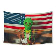 Fire Your Manager YoungBoy Never Broke Again Album Cover Tapestry White Polyester Ultra Soft Durable Man Cave Wall Flag For College Dorm Room Decor - Lightweight - 彩色 - 查看 1