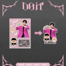 سلسلة مفاتيح أكريليك ل- K-Pop <DO IT>، عنصر ديكور مكتبي، Le E Know، Chang Bin، Fe Lix، Seung Min، I.N، Hyun Jin. مناسب للملابس والحقائب ومفاتيح السيارات - ديكور حفلة إبداعي وجميل، هدية عيد الميلاد المثالية، هدية عيد الحب. - متعدد الألوان - مشاهدة 30