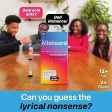 Family Card Games Hilarious Music Games Cards Misheard Music Games Uess The Song Or Artist With 500 Lyrical Nonsense Cards - Misheard music - 查看 1