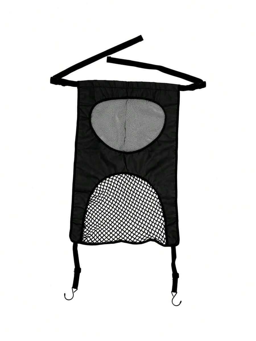 Barrera de Malla para Mascotas Protectora de Nylon para Asiento Trasero de Auto para Perros y Instalación y Compatible Mayoría Vehículos,37280019 - Unitalla - Ver 1