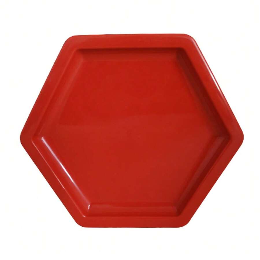 Large Hexagonal Mosaic Tray 18cm Various Colors Decoration - Telhanova - View 1