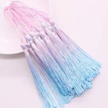 2026 New Gradient Tassel Hanging Rope Marking Pendant Polyester Silk Tassel For Handmade Jewelry Making Accessories DIY Handicrafts - Multicolor - View 7