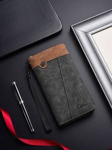 Men's Wallet, Fashion Large Capacity Multi-Card Slots Casual Phone Pouch Coin Purse, Ideal Gift For Boyfriend On Valentine's Day - Multicolor - View 14