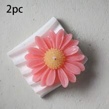 Handmade Chamomile Flower Scented Candle, Suitable For Weddings, Holidays, Birthday Parties As Gifts For Women. Romantic Bedroom Fragrance Decor, Available In Yellow, White, Purple, Pink - Daisy - View 12