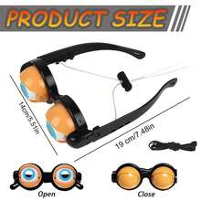 Blinking Glasses - Novelty Blinking Glasses, Adult Funny Sunglasses - Ultimate Selfie Accessory - Multicolor - View 6