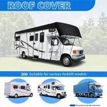 210D Waterproof Motorhome Roof Top Cover, Sunshade & UV Protection Caravan Awning Tent