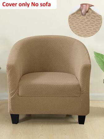 2ชิ้น/ชุด ผ้าคลุมเก้าอี้อ่างอาบน้ำ Jacquard ยืดหยุ่น พร้อมเบาะนุ่ม - ผ้าคลุมโซฟาถอดได้ สำหรับเคาน์เตอร์บาร์, ห้องนั่งเล่น, ห้องรับประทานอาหาร, ปกป้องเฟอร์นิเจอร์และเพิ่มความสบาย